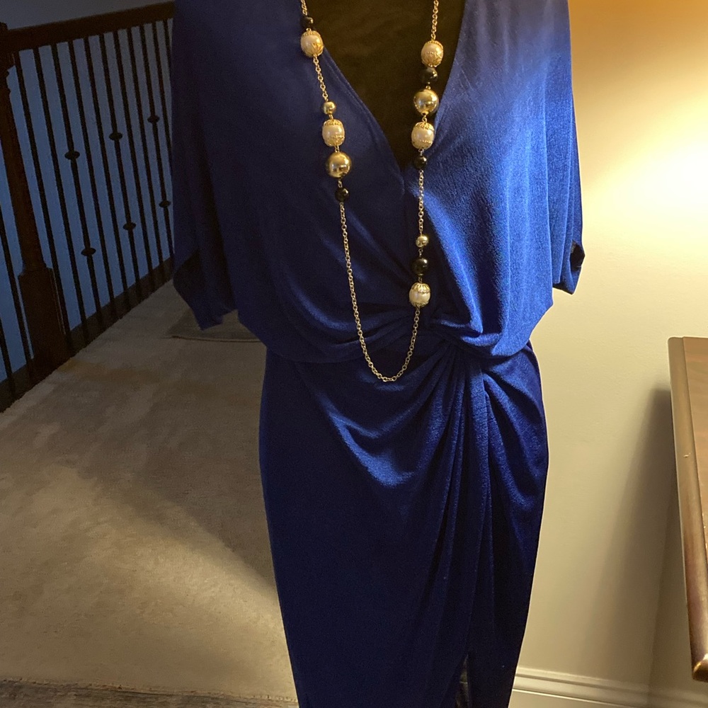 Navy dress size medium by SHEIN